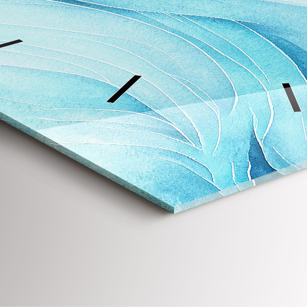 Reloj de pared cuadrado Nubes azules