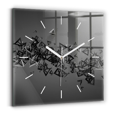 Reloj de pared cuadrado Abstracción
