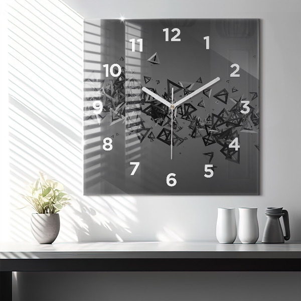 Reloj de pared cuadrado Abstracción