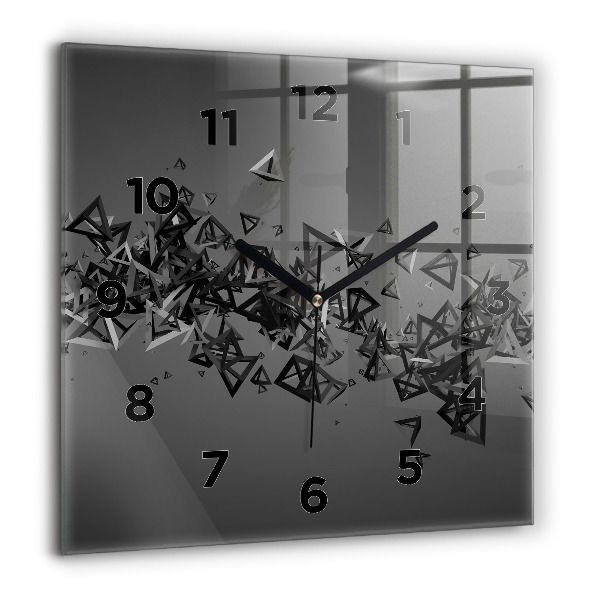 Reloj de pared cuadrado Abstracción