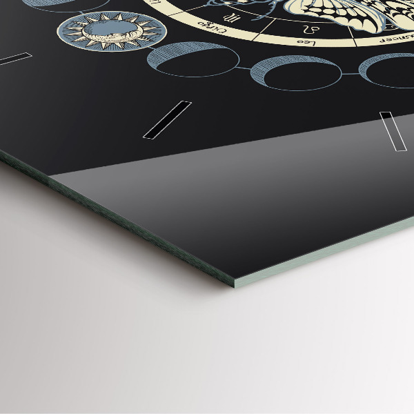 Reloj cuadrado Fases de la luna