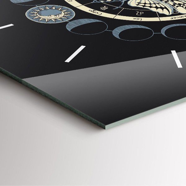 Reloj cuadrado Fases de la luna