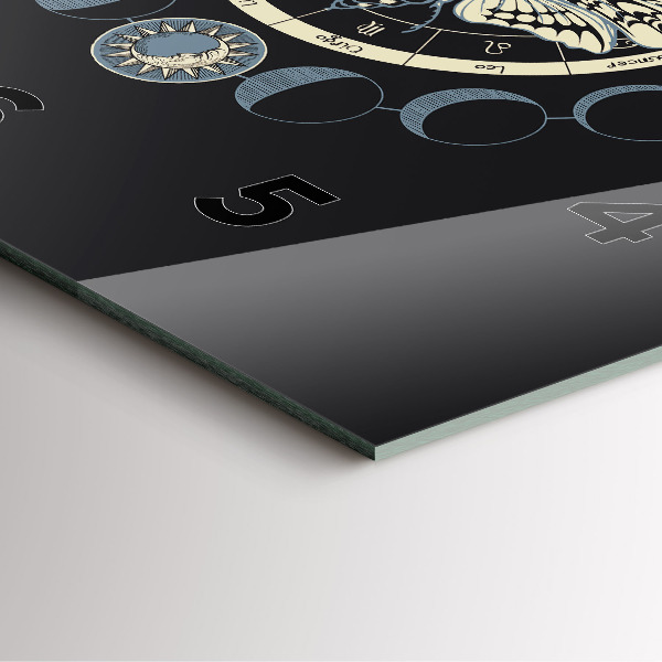 Reloj cuadrado Fases de la luna