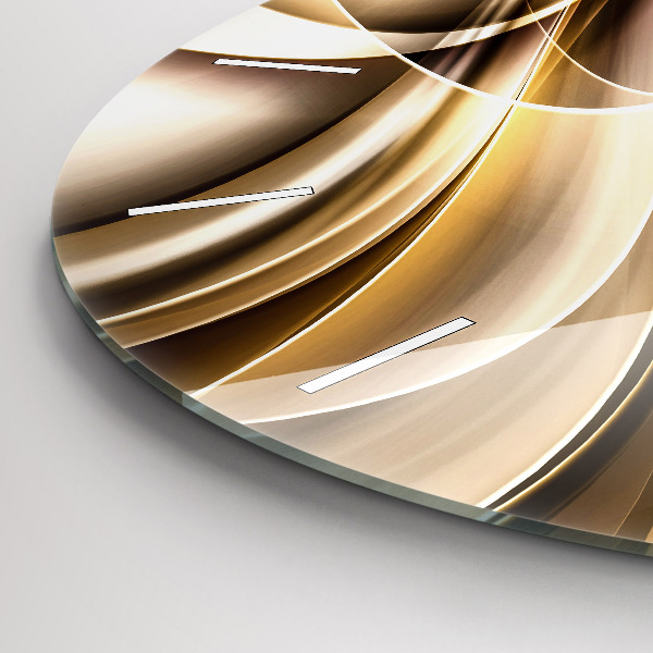 Reloj redondo pared Olas abstractas