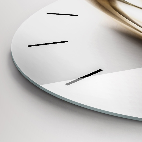 Reloj redondo pared Líneas abstractas