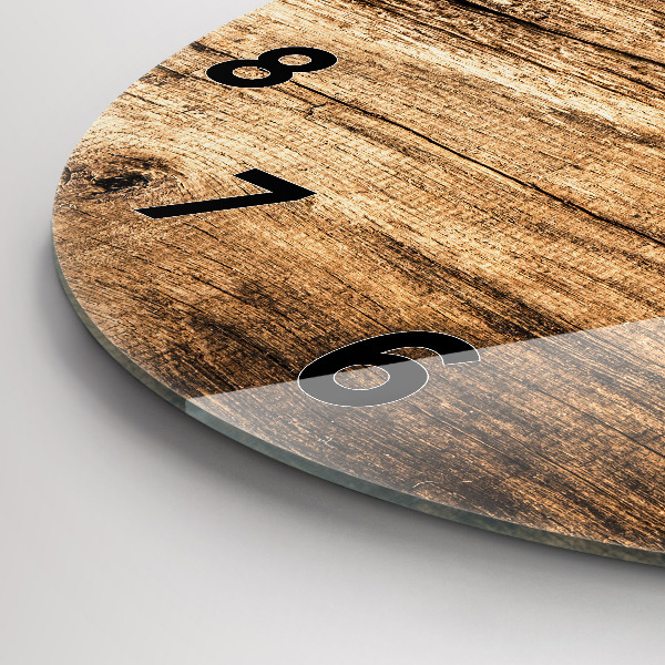 Reloj redondo pared Cucharas de especias