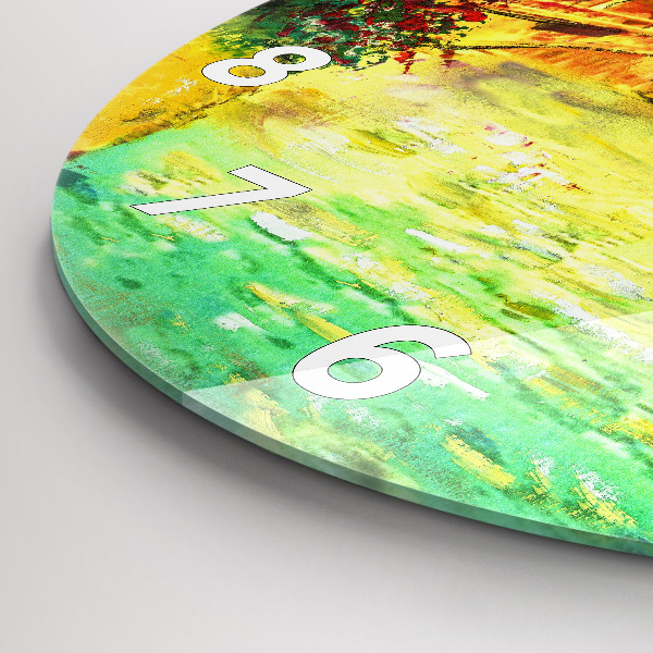 Reloj redondo pared Puente de Rialto de Venecia