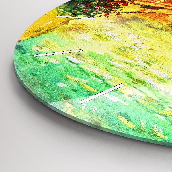 Reloj redondo pared Puente de Rialto de Venecia