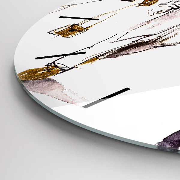 Reloj de pared redondo Mujer y hombre