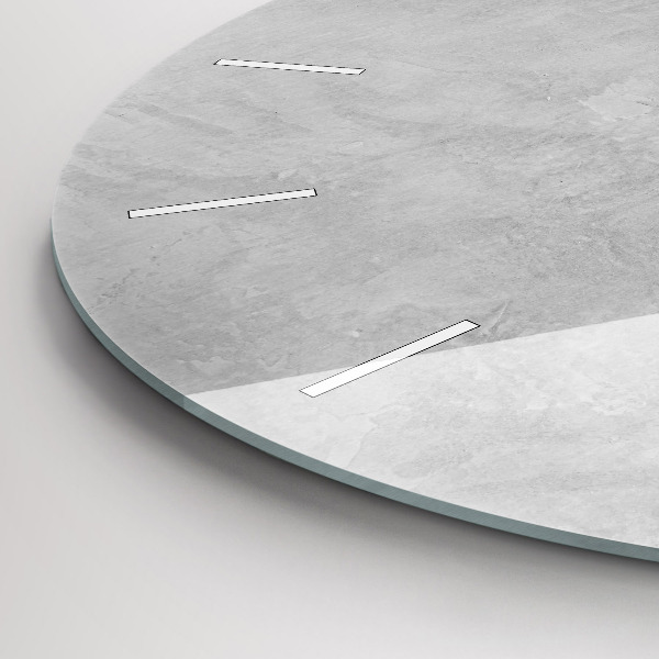 Reloj de pared redondo Muro de piedra