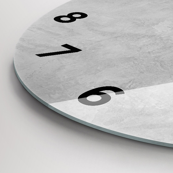 Reloj de pared redondo Muro de piedra