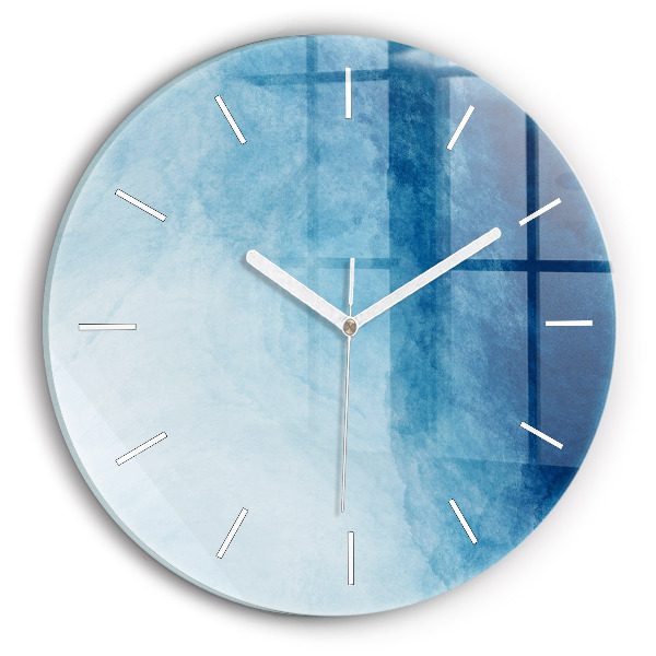 Reloj redondo pared Agua abstracta