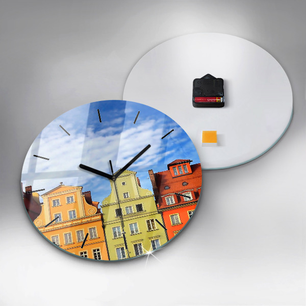 Reloj de cristal redondo Wroclaw - Casco antiguo