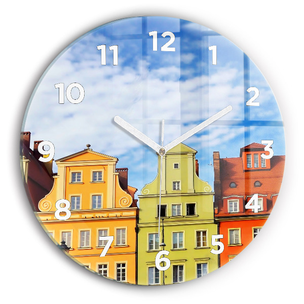 Reloj de cristal redondo Wroclaw - Casco antiguo