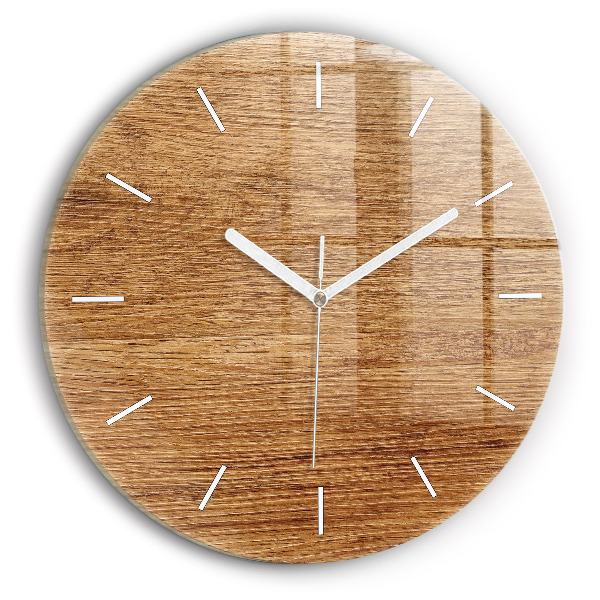 Reloj redondo pared Madera clara