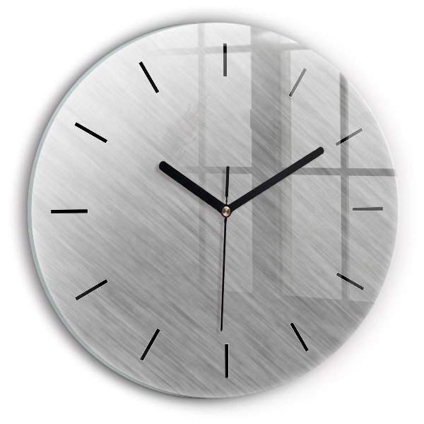 Reloj redondo pared Pared de metal