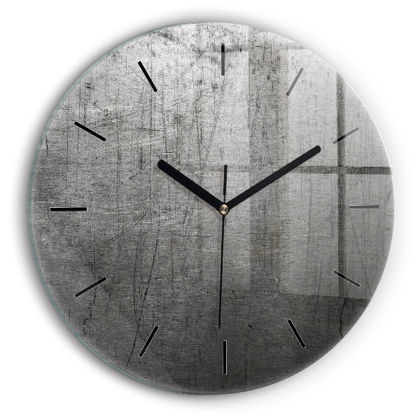 Reloj de pared redondo Pared metálica