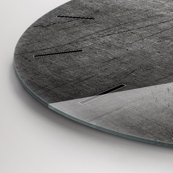 Reloj de pared redondo Pared metálica