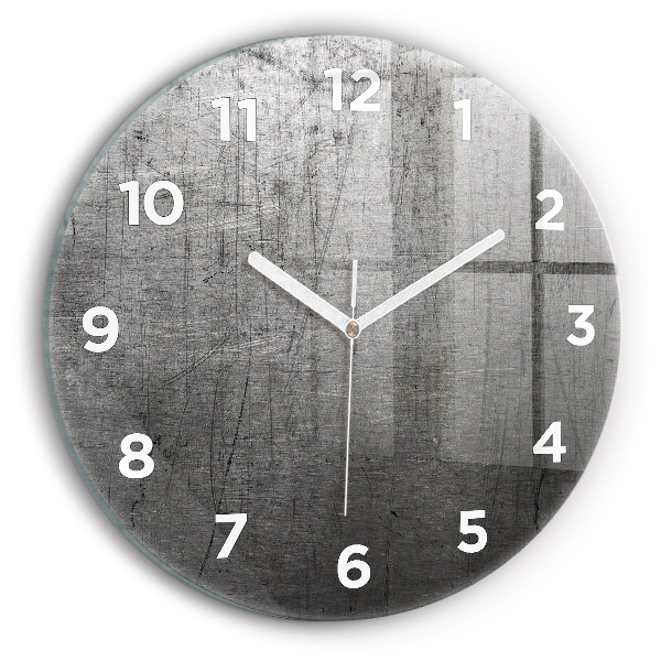 Reloj de pared redondo Pared metálica
