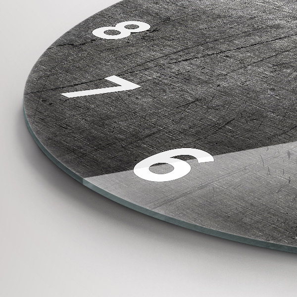 Reloj de pared redondo Pared metálica