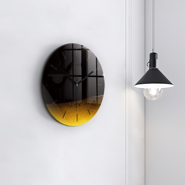 Reloj redondo pared Zumo de naranja