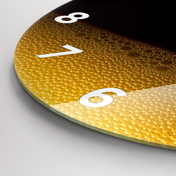 Reloj redondo pared Zumo de naranja