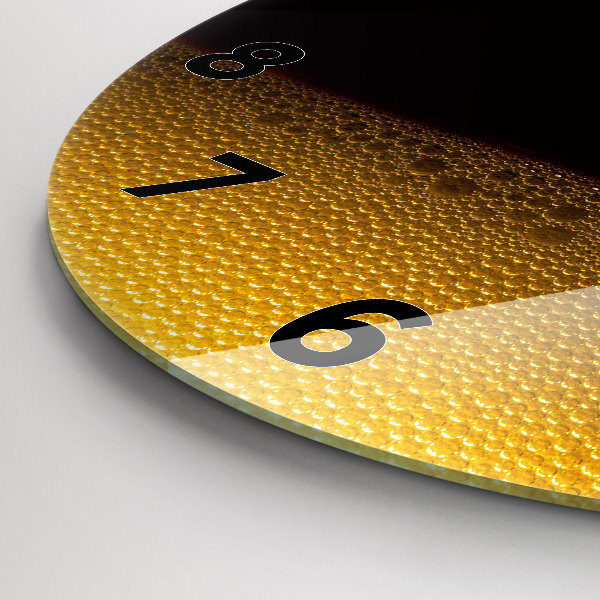 Reloj redondo pared Zumo de naranja