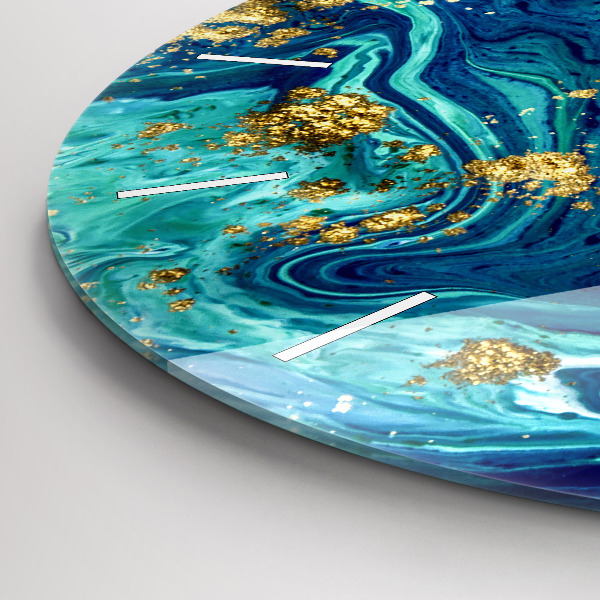 Reloj de pared redondo Abstracción moderna