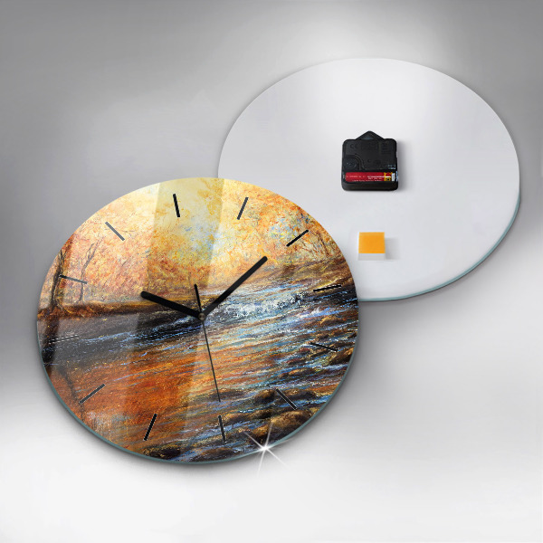 Reloj de pared redondo Bellas artes