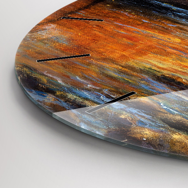 Reloj de pared redondo Bellas artes