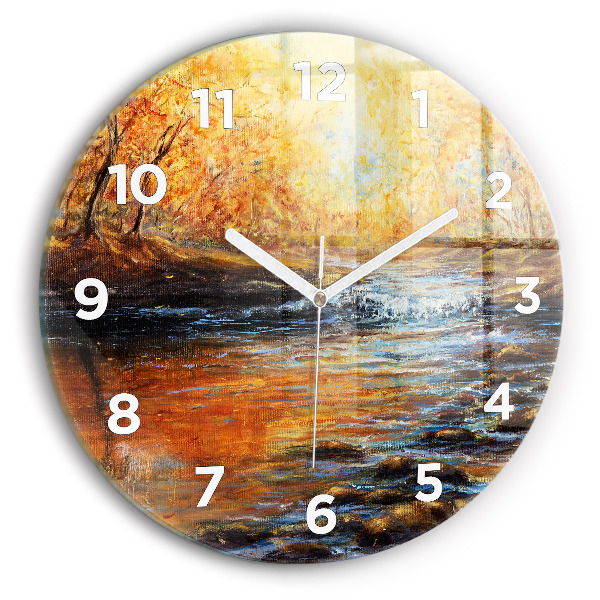 Reloj de pared redondo Bellas artes