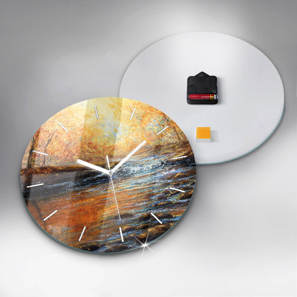 Reloj de pared redondo Bellas artes