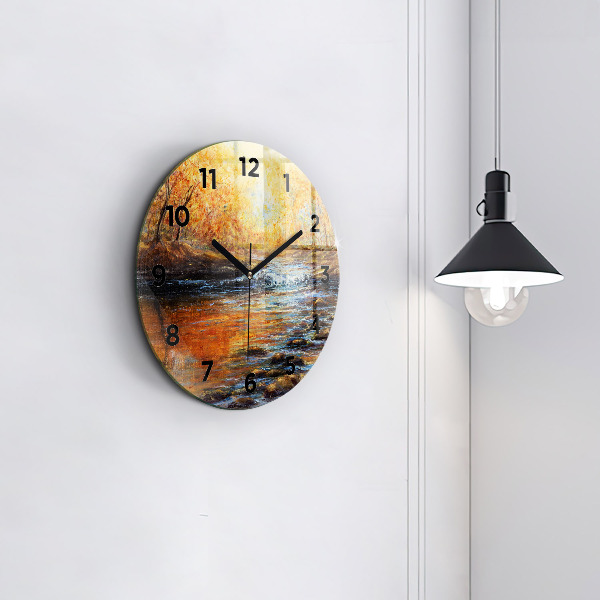 Reloj de pared redondo Bellas artes