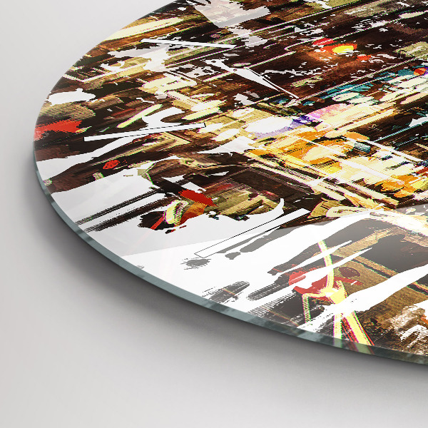 Reloj redondo pared Nueva York