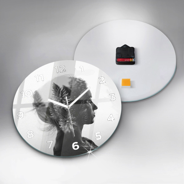 Reloj redondo pared Sensibilidad humana del pensamiento