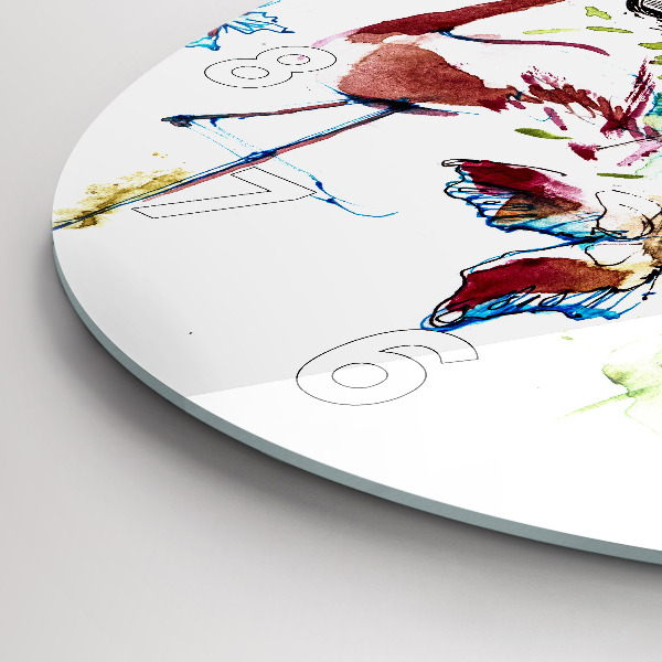 Reloj de pared redondo Zoólogo