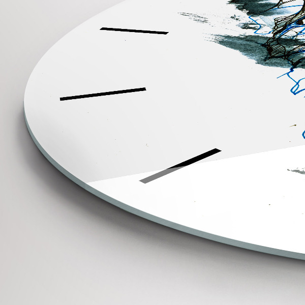 Reloj de pared redondo La libertad y la naturaleza de los pájaros