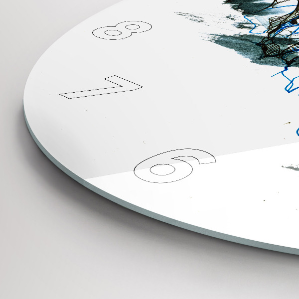 Reloj de pared redondo La libertad y la naturaleza de los pájaros