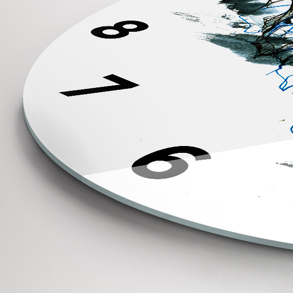 Reloj de pared redondo La libertad y la naturaleza de los pájaros