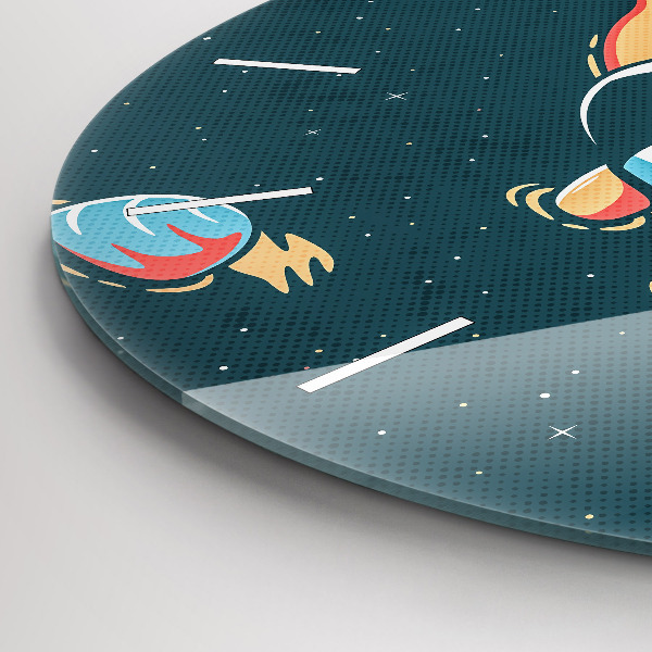 Reloj de pared redondo Imaginación infantil