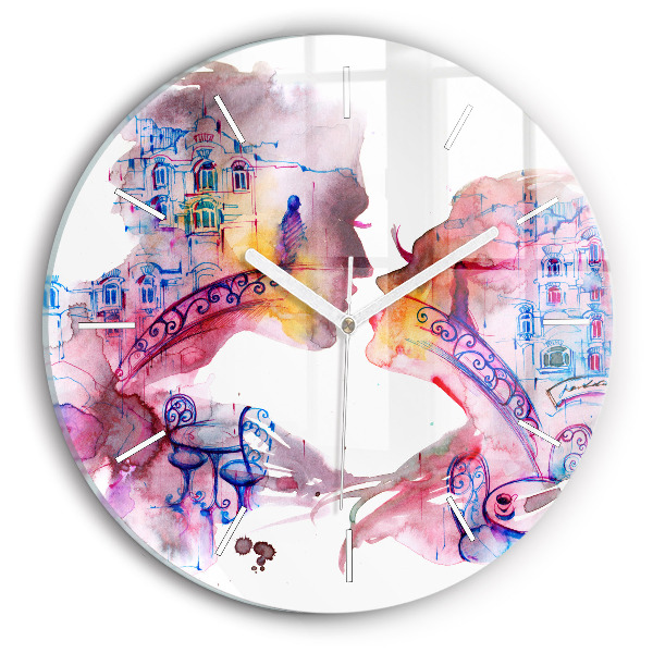 Reloj redondo pared Dos Cuerpos Un Alma