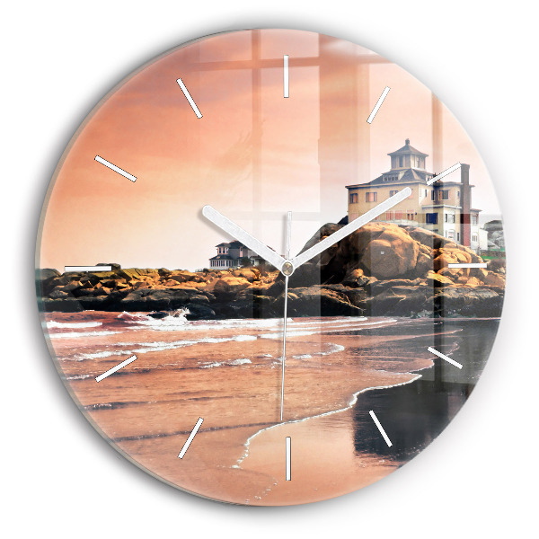 Reloj redondo pared Costa de Sherman