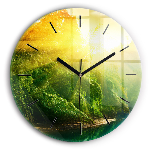 Reloj redondo pared Naturaleza tranquila