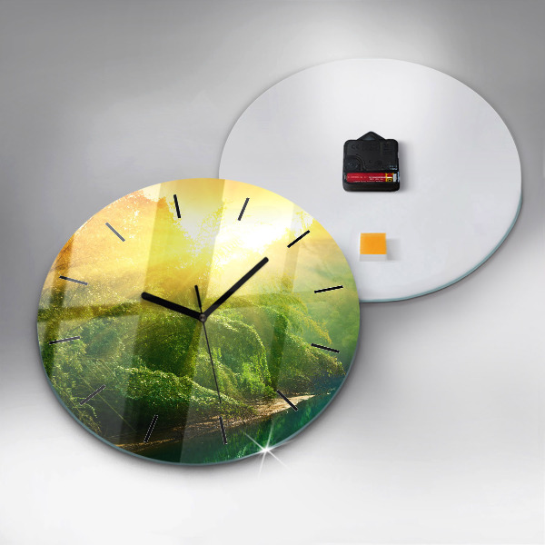 Reloj redondo pared Naturaleza tranquila