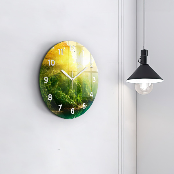 Reloj redondo pared Naturaleza tranquila