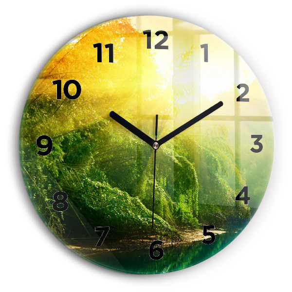 Reloj redondo pared Naturaleza tranquila