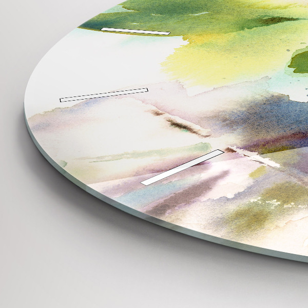 Reloj redondo pared Visualización de la naturaleza