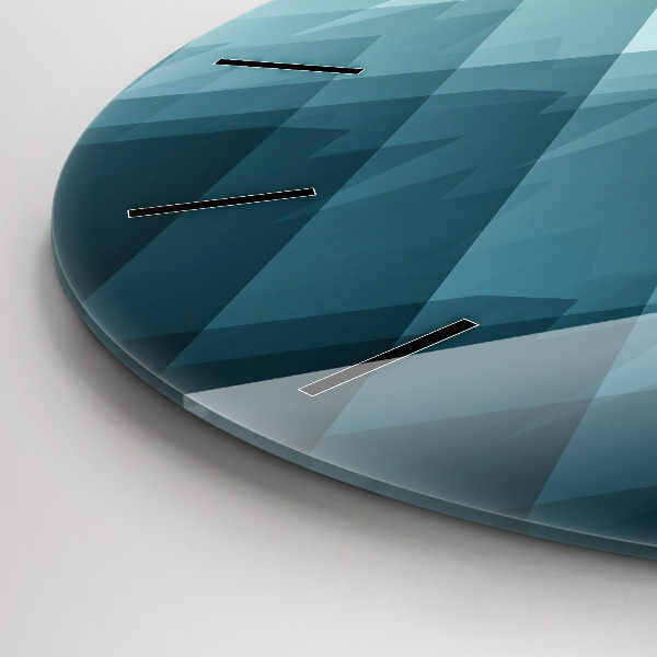 Reloj de pared redondo Figuras geométricas