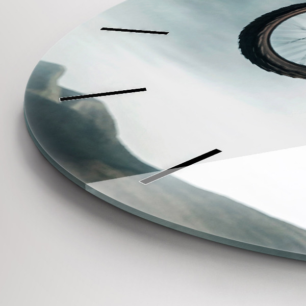 Reloj de cristal redondo Moto estilo adrenalina