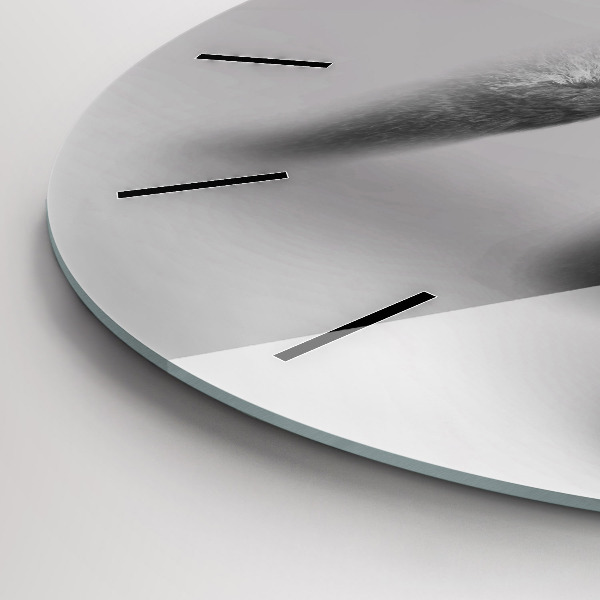 Reloj redondo pared Colección de arte animal